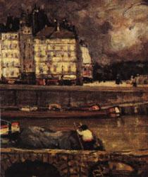 The Left Branch of the Seine before the Place Dauphine, James Wilson Morrice